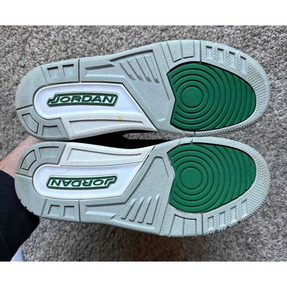 Nike Air Jordan 3 Retro Pine Green Size 7 Youth (Size 8.5 Women's) - Picture 5 of 8